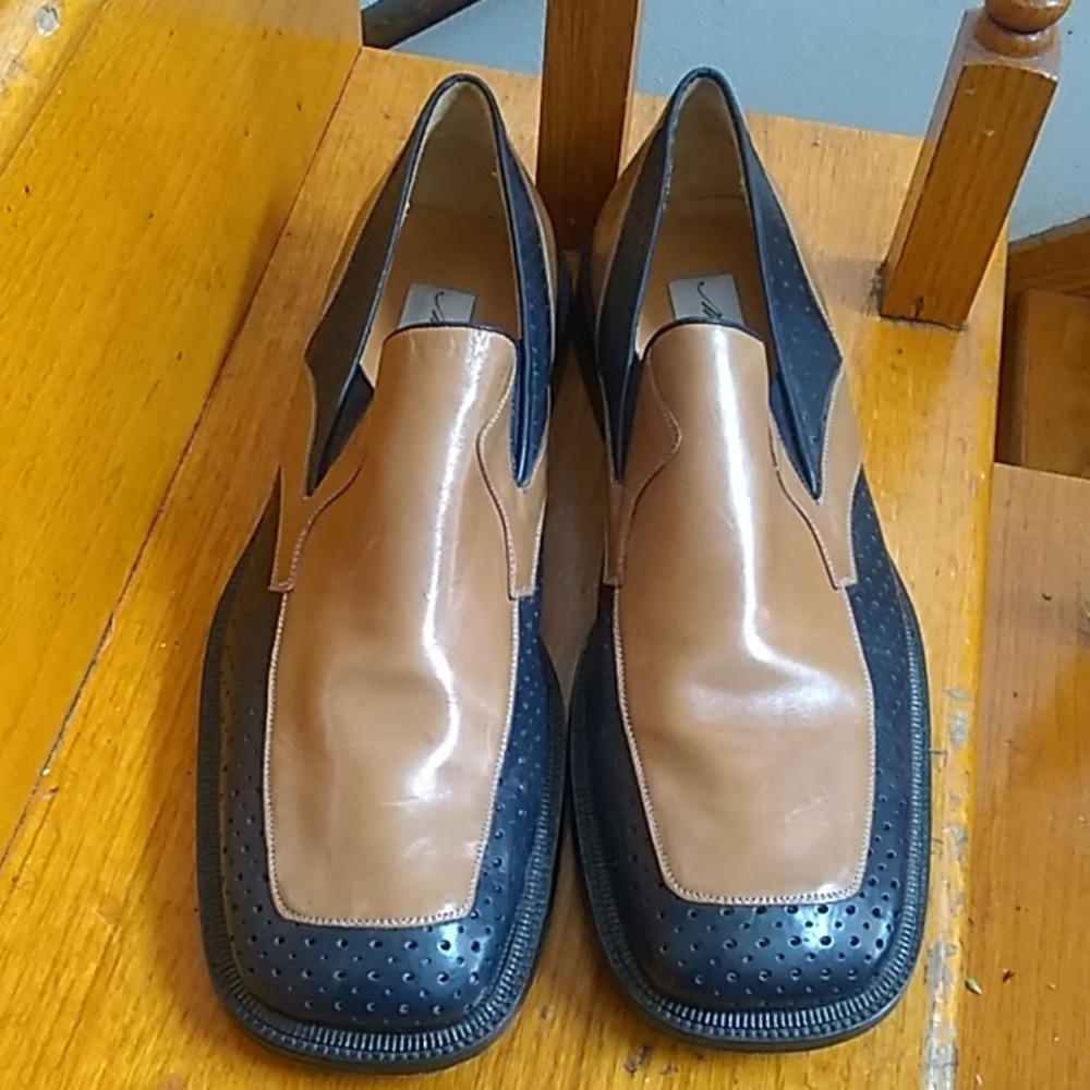 Mezlan Two-tone Leather Men's Shoes Size 13